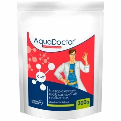Шок-хлор для басейну AquaDoctor C-60T 0.3 кг в таблетках