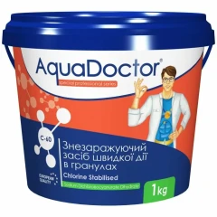 Шок-хлор для басейну AquaDoctor C-60 1 кг в гранулах