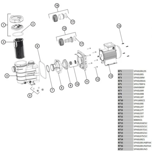 Фильтрационная установка Hayward PowerLine 81072 (10 м3/ч)