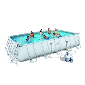 Каркасный бассейн 640 x 274 x 132 с песочным фильтром Bestway 5612B