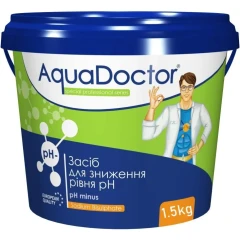 Засіб для зниження pH AquaDoctor pH Minus 1.5 кг в гранулах