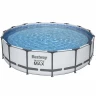 Каркасный круглый бассейн 457 х 107 см с картриджным фильтром Bestway 56488