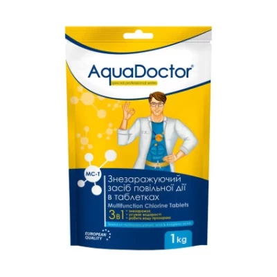 Засіб 3 в 1 для догляду за водою AquaDOCTOR MC-T 1 кг