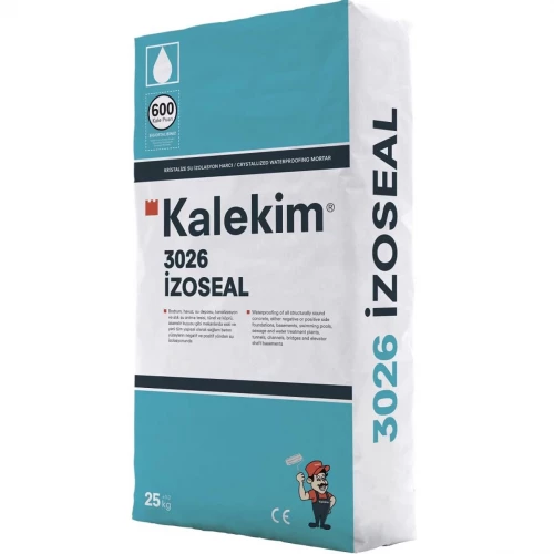 Гидроизоляционный кристаллический материал Kalekim Izoseal 3026 - 25кг