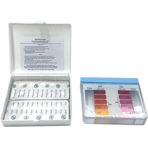 Тестер для басейну AquaDoctor Box таблетковий Cl/pH, 20 тестів