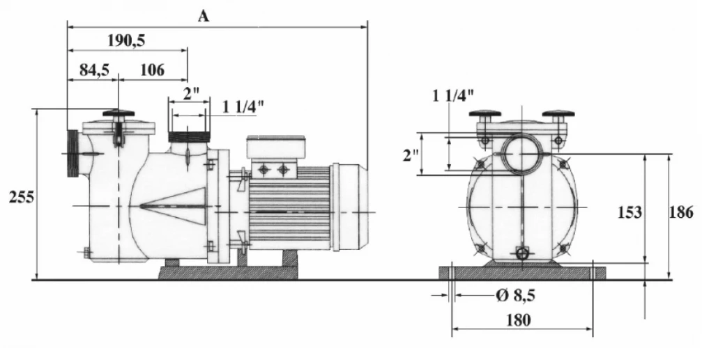 Насос Kripsol NK 33, 8,4 м3/час