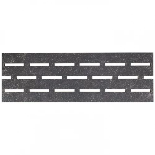 Переливная решетка Aquaviva Granito Black, 595x195x20 мм