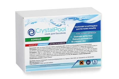 Crystal Pool Floc Ultra Cartridge 8*125г