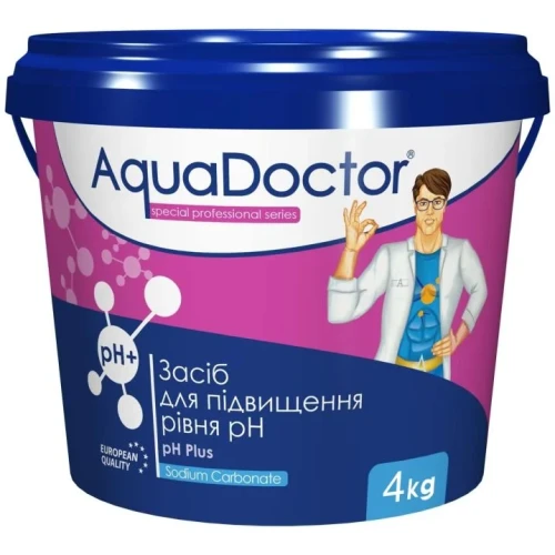 Засіб для підвищення pH AquaDoctor pH Plus 4 кг в гранулах