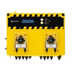 Система перистальтических дозирующих насосов Aquaviva pH+H2O2 1.5 л/ч + набор pH