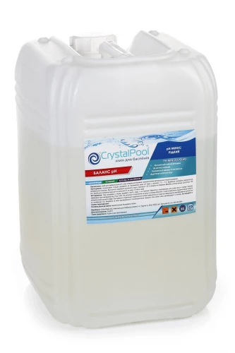 Crystal Pool pH Minus Liquid 20л для станций дозирования