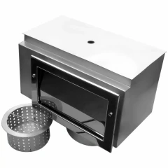 Скімер Aquaviva Standart AISI 304 (450х250 мм), квадратна кришка