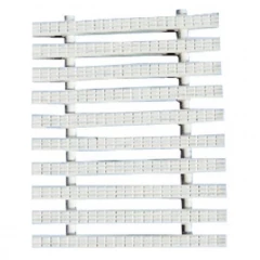 Переливная решетка AquaViva Classic 295x25 мм (белая)