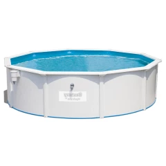 Круглый сборный бассейн 460*120 с песочным фильтром Bestway Hydrium 56384