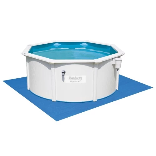 Круглый сборный бассейн 460*120 с песочным фильтром Bestway Hydrium 56384