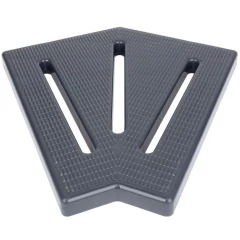 Угловой элемент Aquaviva KKG-30-2 Classic для переливной решетки, 45°, 295х25 мм (серый)