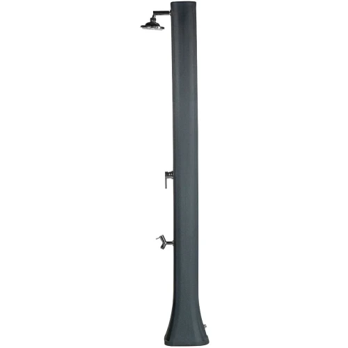 Душ сонячний Aquaviva Big Happy Five з мийкою для ніг, антрацит F620/7016, 36 л