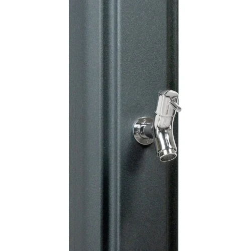 Душ сонячний Aquaviva Big Happy Five з мийкою для ніг, антрацит F620/7016, 36 л