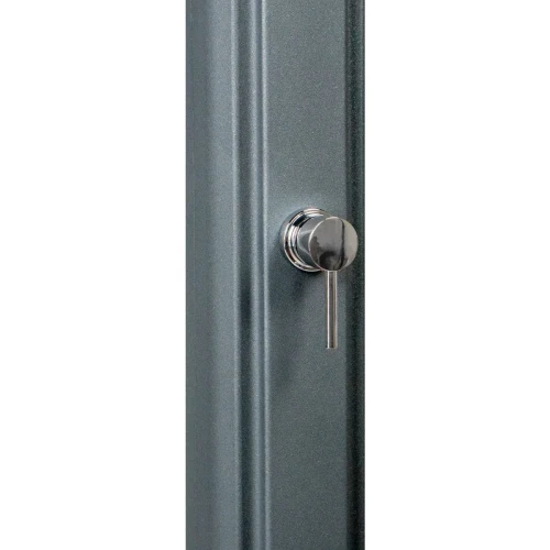 Душ сонячний Aquaviva Big Happy Five з мийкою для ніг, антрацит F620/7016, 36 л