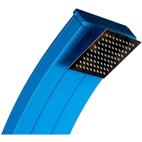 Душ солнечный Aquaviva Dada алюминиевый с мойкой для ног, голубой D320/5012, 30 л