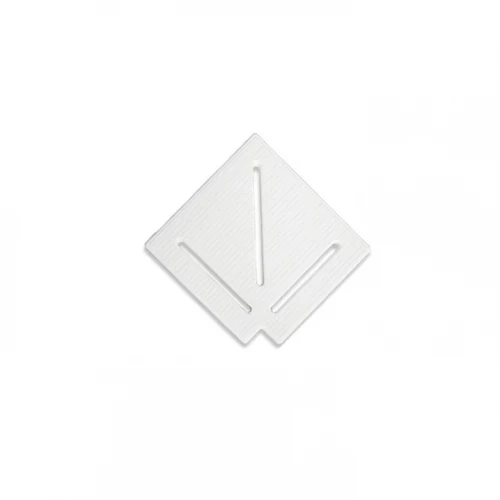 Угловой элемент AquaViva KK-30-1 Classic для переливной решетки 90° 295/25 мм (белый)