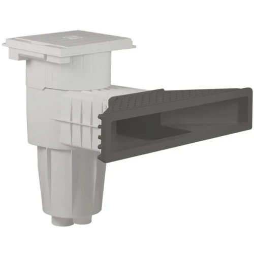 Скімер Hayward X-Pro 600 латунні вставки, під лайнер, світло-сіра вставка