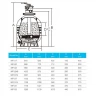 Фильтр Emaux MFV17 7 м3/ч, D425