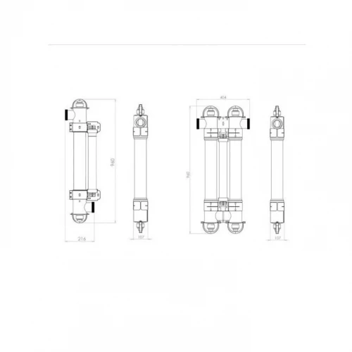 Ультрафиолетовая установка Elecro Steriliser UV-C HRP-55-EU + DLife indicator + дозирующий насос